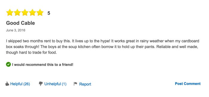 The Reviews For This $1,500 USB Cable Are Hilarious (8 pics)