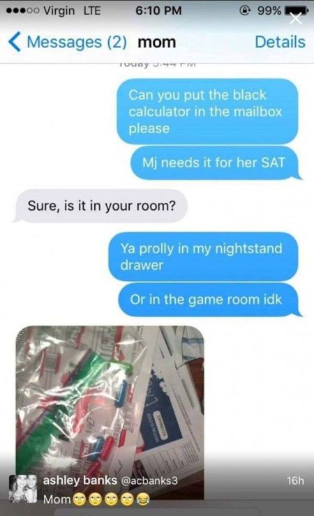 Mom Loses It When She Discovers Drugs In Her Teenage Daughter's Room (4 pics)