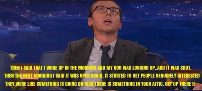 Simon Pegg Pulled An Outrageous Prank On All His Twitter Followers (9 pics)