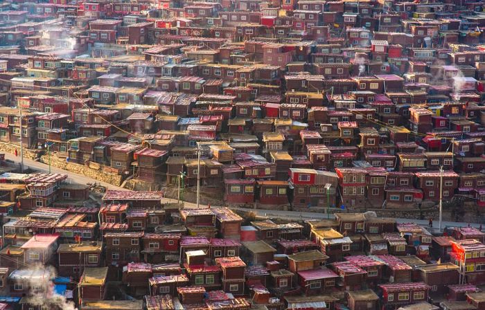 A Look At The World's Busiest Buddhism Campus (14 pics)