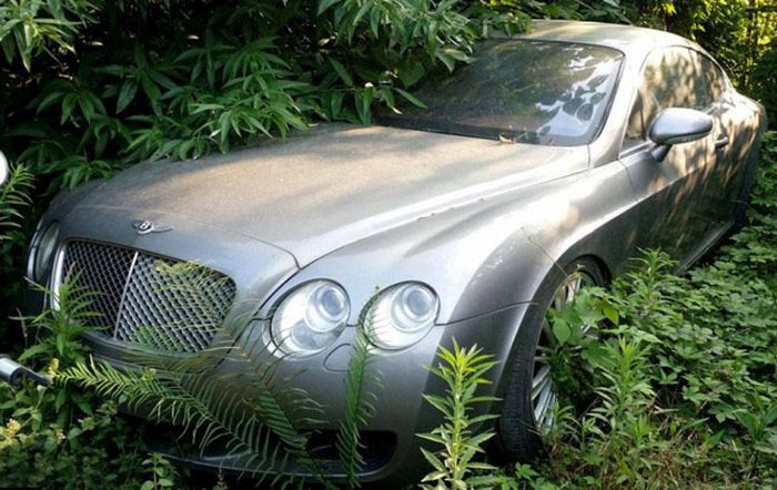 Fancy Cars Found Abandoned In China (5 pics)