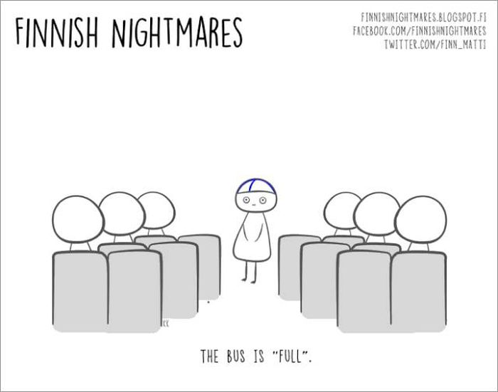 Funny Comics About Finnish Nightmares That Even Non-Finns Will Laugh At (23 pics)