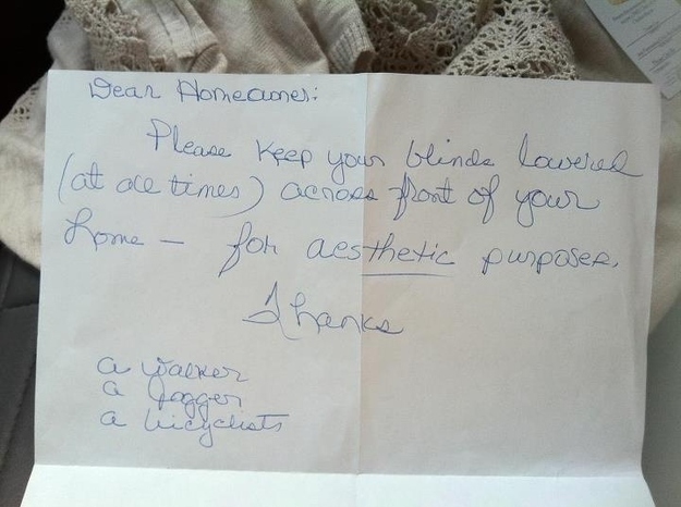 Angry Neighbors Write The Most Hilarious Notes (33 pics)