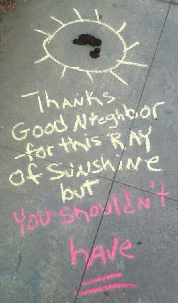 Angry Neighbors Write The Most Hilarious Notes (33 pics)