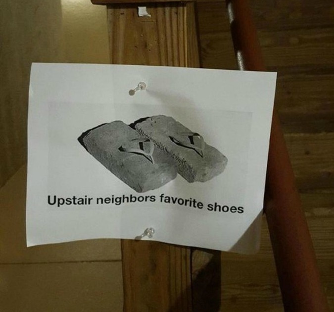Angry Neighbors Write The Most Hilarious Notes (33 pics)