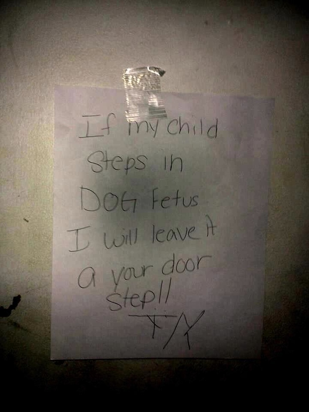 Angry Neighbors Write The Most Hilarious Notes (33 pics)