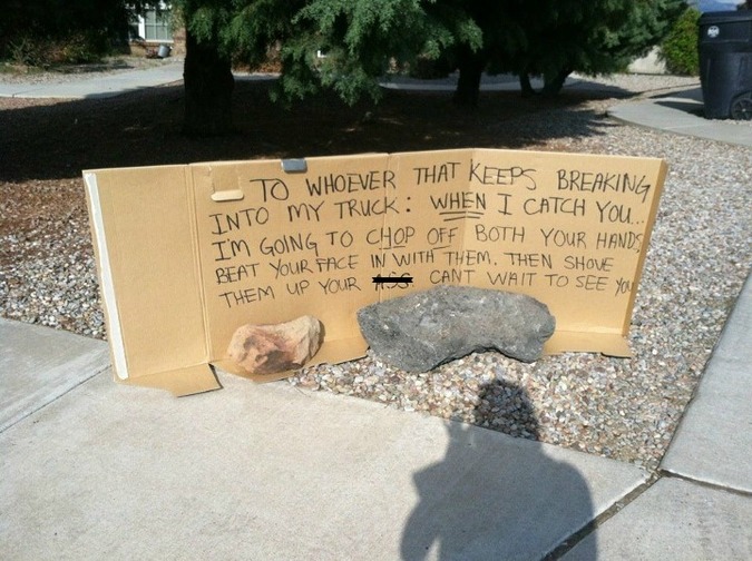 Angry Neighbors Write The Most Hilarious Notes (33 pics)