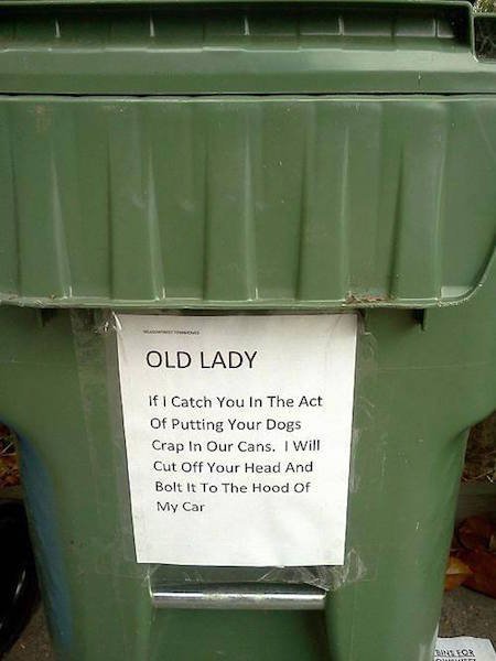 Angry Neighbors Write The Most Hilarious Notes (33 pics)