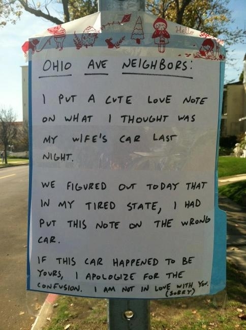 Angry Neighbors Write The Most Hilarious Notes (33 pics)