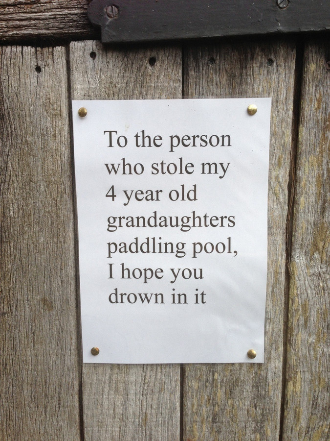 Angry Neighbors Write The Most Hilarious Notes (33 pics)
