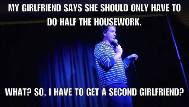 Enjoy This Healthy Dose Of Witty Stand Up Comedy Jokes (46 pics)