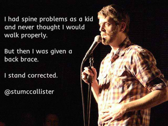 Enjoy This Healthy Dose Of Witty Stand Up Comedy Jokes (46 pics)