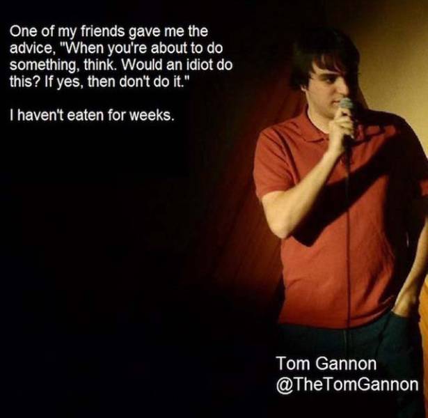 Enjoy This Healthy Dose Of Witty Stand Up Comedy Jokes (46 pics)