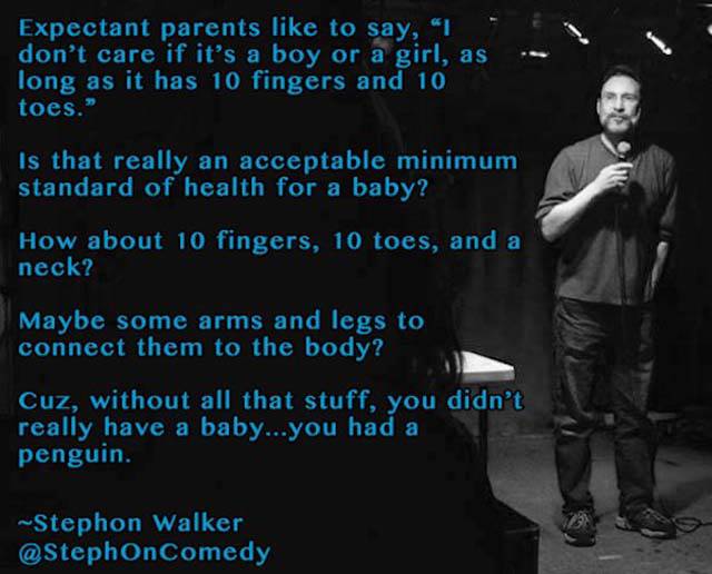 Enjoy This Healthy Dose Of Witty Stand Up Comedy Jokes (46 pics)