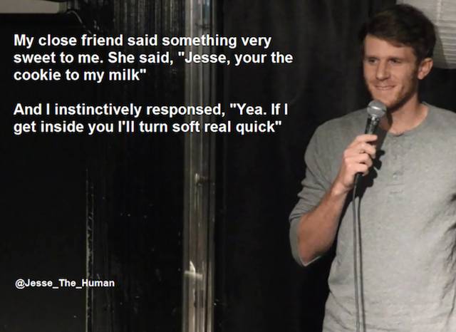 Enjoy This Healthy Dose Of Witty Stand Up Comedy Jokes (46 pics)