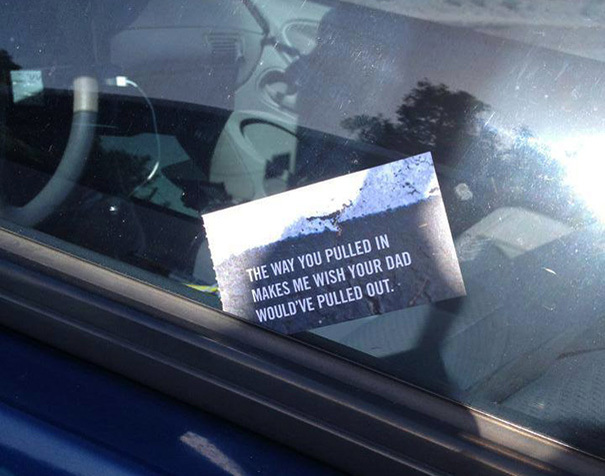 People Who Got Furious Over Bad Parking Jobs And Left Angry Notes (22 pics)