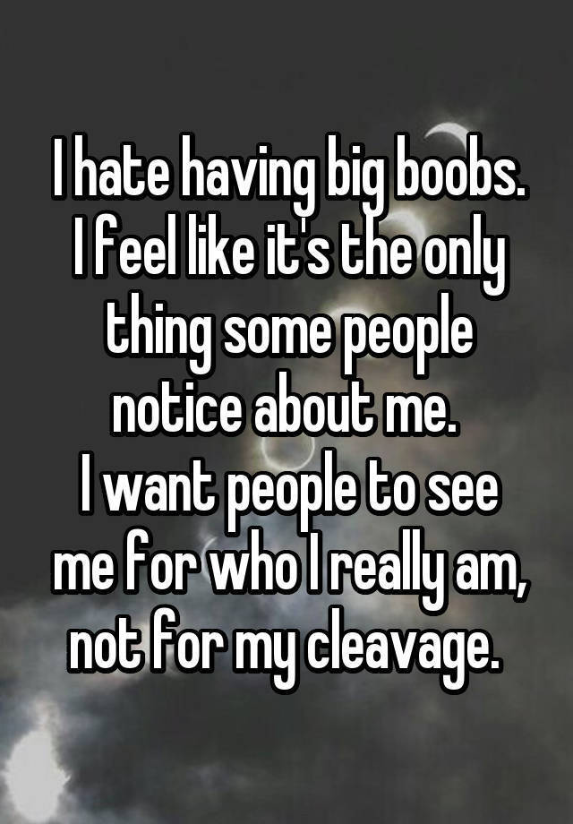 Girls Reveal The Worst Problems That Come With Having A Big Chest (19 pics)