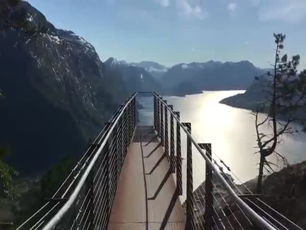 Man Went For A Walk While On Holiday In Norway