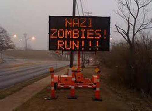 Hacked Road Signs With Hilarious Messages (17 pics)