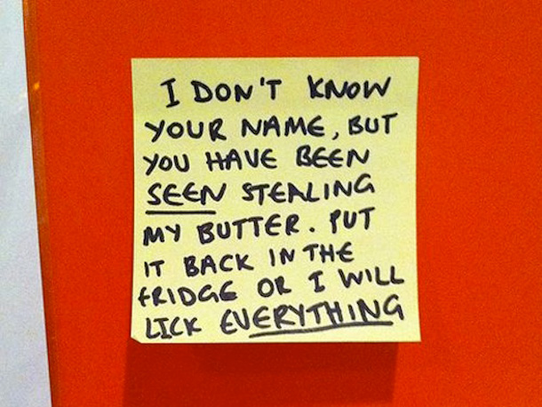 Passive Aggressive Notes Are The Weapon Of Choice When Co-Workers Go To War (14 pics)