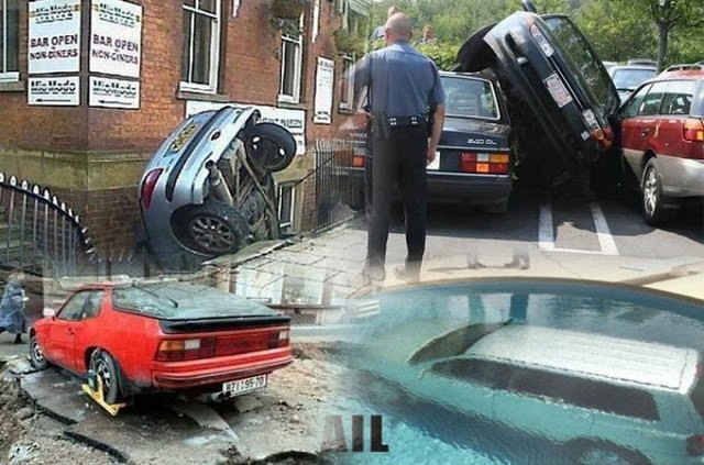 Epic Driving Fails That Will Make You Want To Stay Off The Road (12 gifs)