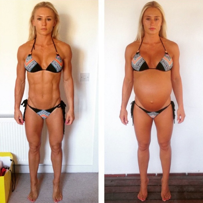 It Only Took 11 Months For This Model To Get Back Into Shape After Giving Birth (10 pics)
