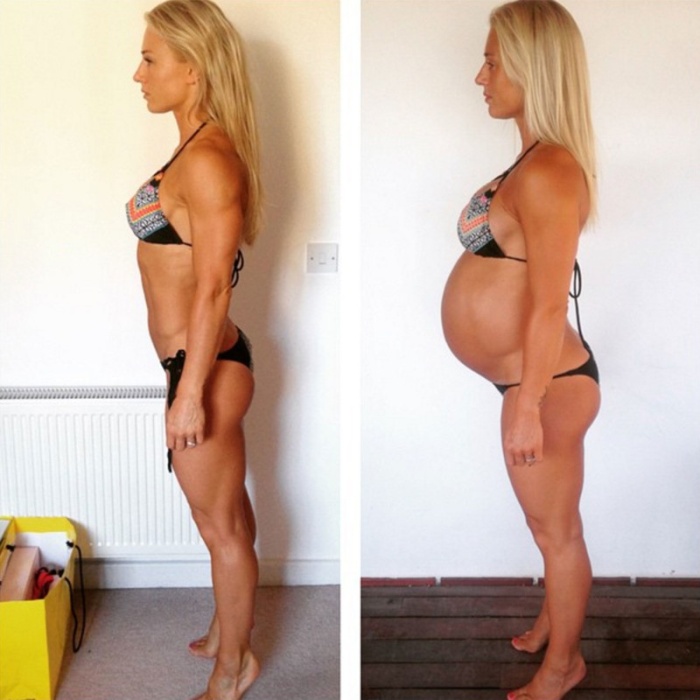 It Only Took 11 Months For This Model To Get Back Into Shape After Giving Birth (10 pics)