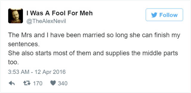 Tweets About Marriage That Tell It Like It Is (45 pics)