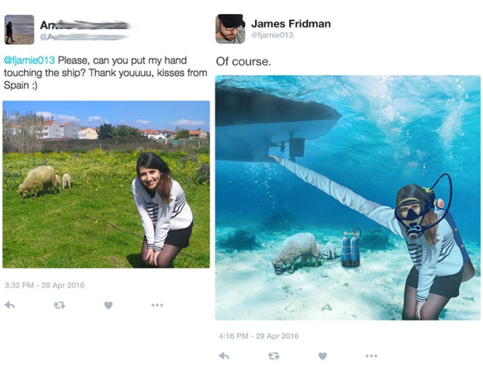 Why You Shouldn't Ask This Man To Edit Your Pictures (12 pics)