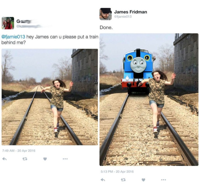 Why You Shouldn't Ask This Man To Edit Your Pictures (12 pics)