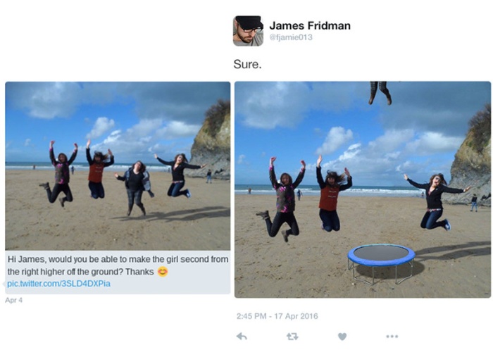 Why You Shouldn't Ask This Man To Edit Your Pictures (12 pics)