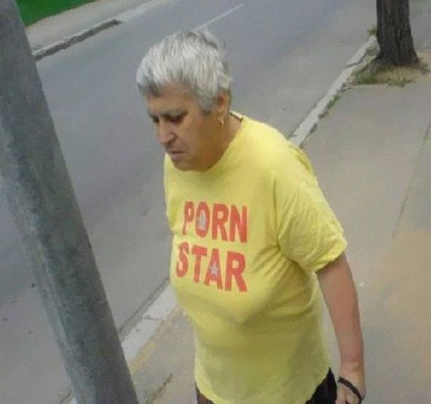 Elderly People Who Love Wearing Awkward T-Shirts In Public (25 pics)