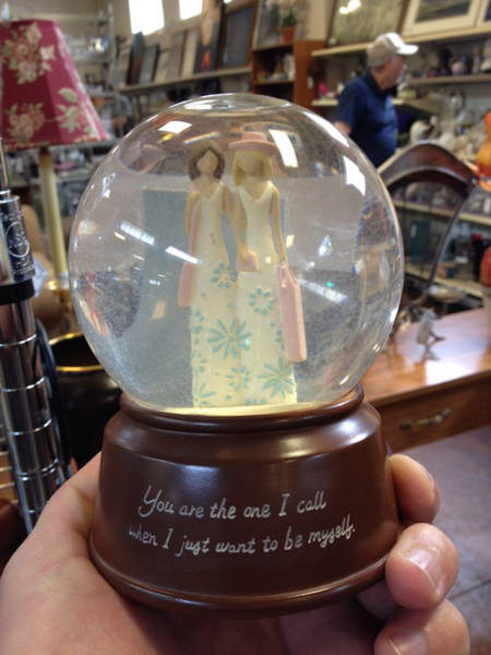Thrift Shops Are Like A Time Capsule Filled With The Strangest Items (45 pics)