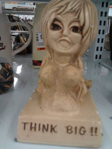 Thrift Shops Are Like A Time Capsule Filled With The Strangest Items (45 pics)