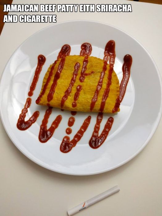 Low Budget Meals That Were Made To Look Like Gourmet Dinners (17 pics)
