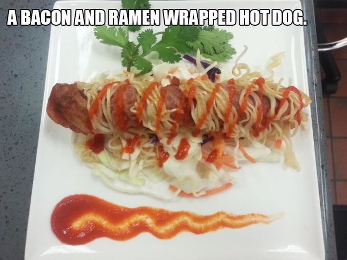 Low Budget Meals That Were Made To Look Like Gourmet Dinners (17 pics)