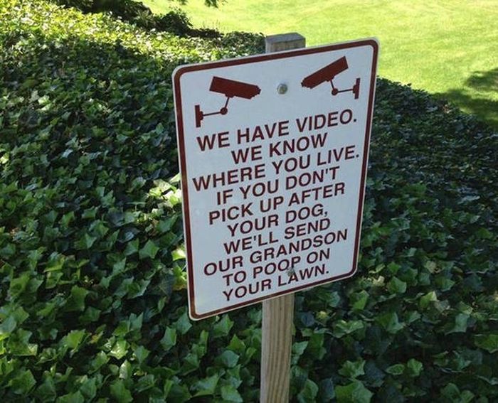 Hilarious Yard Signs That Are Impossible To Ignore (30 pics)