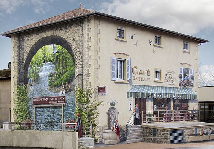 French Artist Turns City Walls Into Unforgettable Art (31 pics)