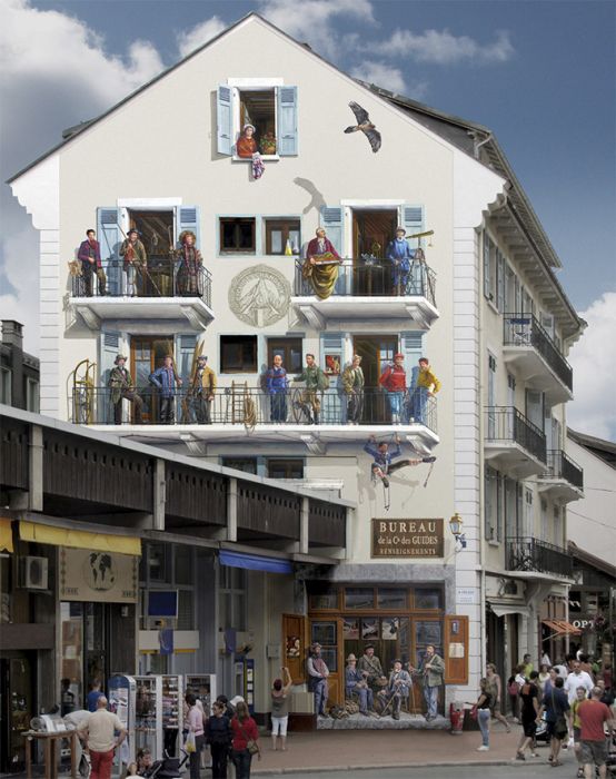 French Artist Turns City Walls Into Unforgettable Art (31 pics)