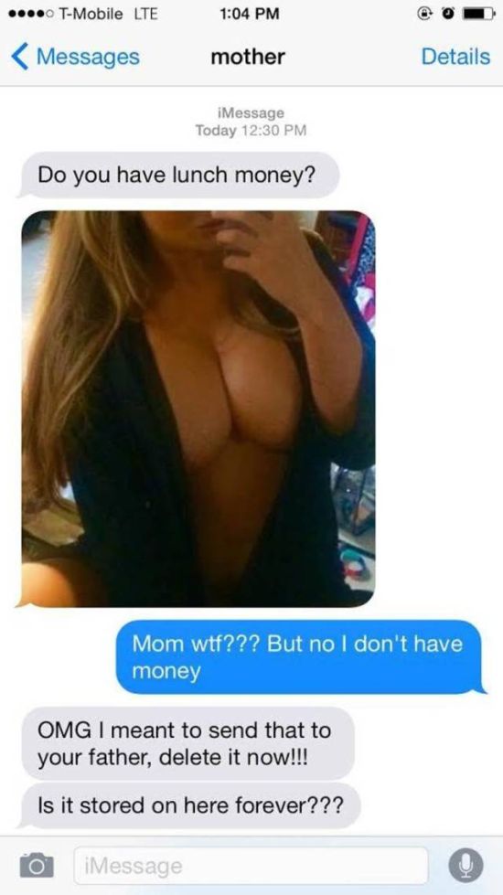 Parents Send The Most Cringeworthy And Awkward Texts (3 pics)