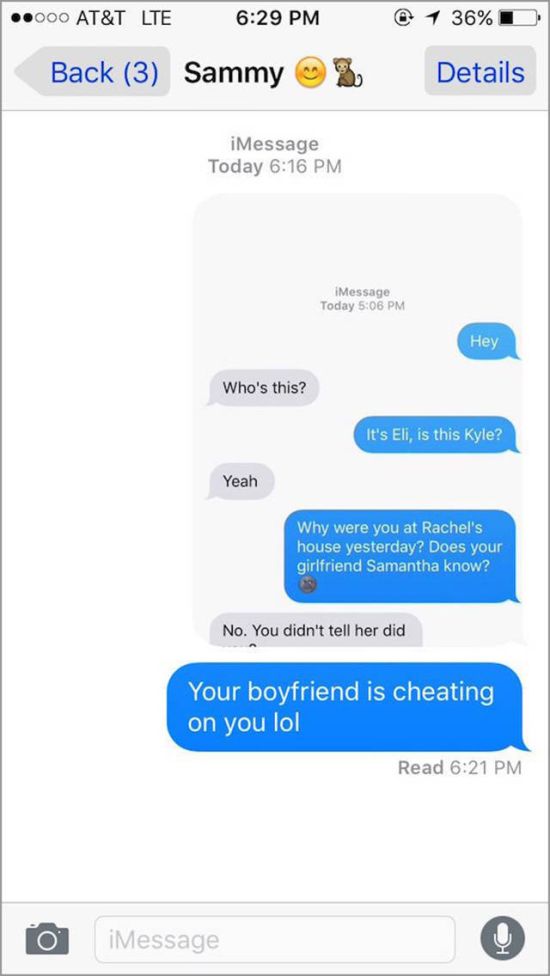 Cheating Boyfriend Gets Exactly What He Deserves (5 pics)