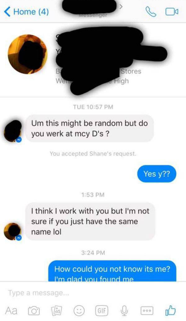 Mcdonald’s Employee Gets Trolled While Looking For A Coworker On Facebook (7 pics)