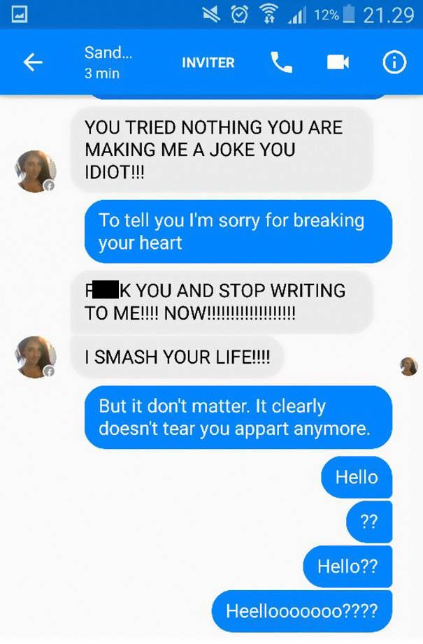 Guy Uses Adele Lyrics To Prove He's An Expert At Trolling (11 pics)