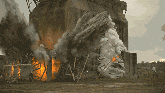 Awesome GIFs Of Deadly Weapons Firing In Slow Motion (16 gifs)