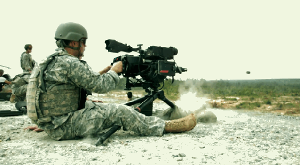 Awesome GIFs Of Deadly Weapons Firing In Slow Motion (16 gifs)