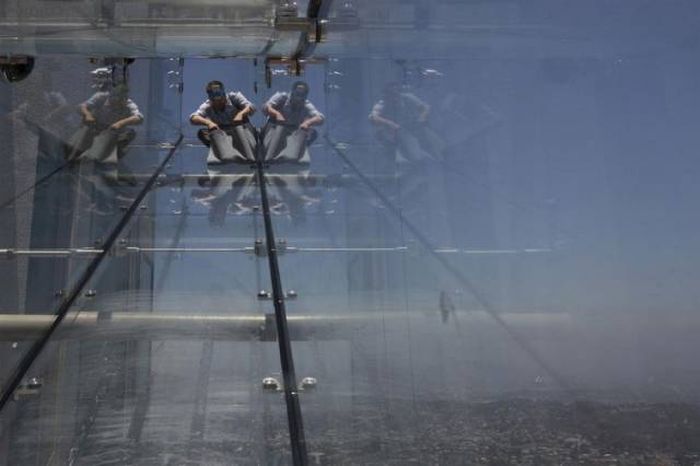 Are You Brave Enough To Ride This Terrifying Glass Slide? (14 pics)