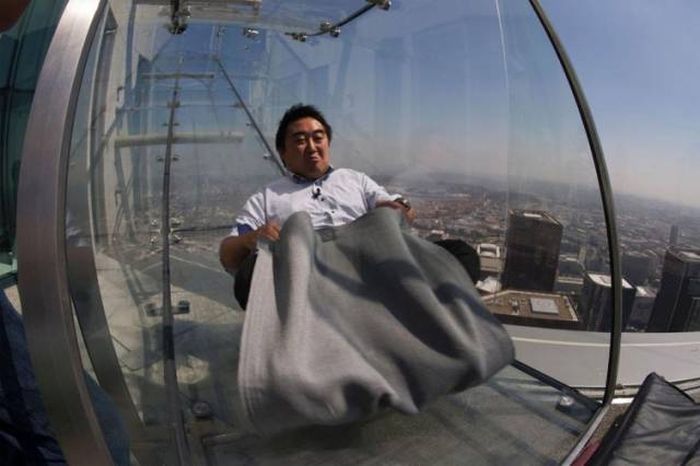 Are You Brave Enough To Ride This Terrifying Glass Slide? (14 pics)