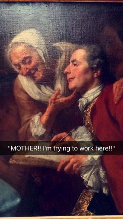 Snapchat And Museums Just Go So Well Together (45 pics)