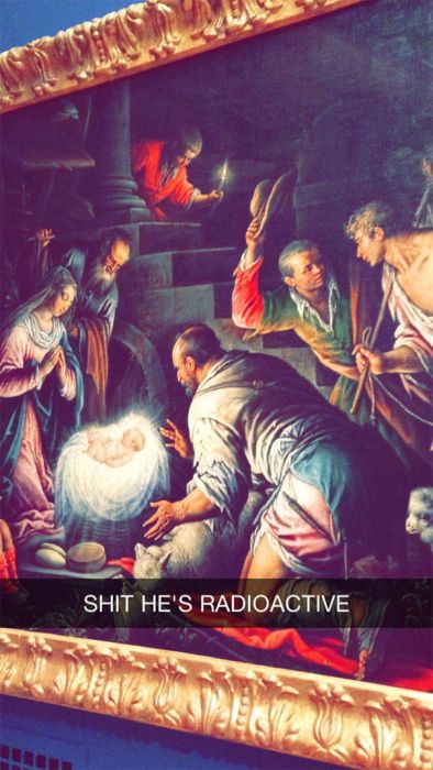 Snapchat And Museums Just Go So Well Together (45 pics)