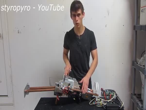 Homebuilt 200W Laser Bbazooka